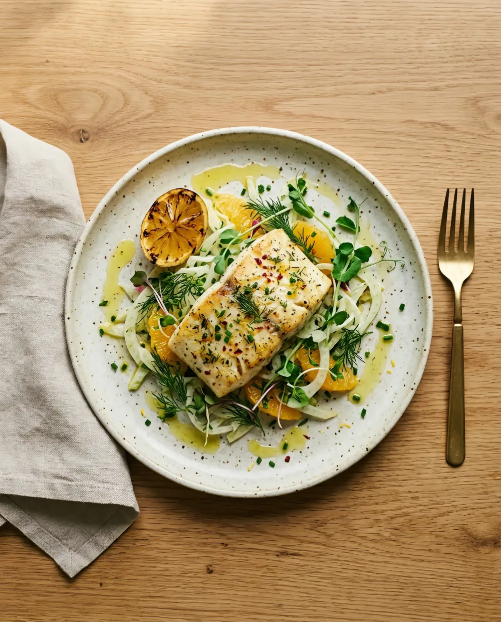 Example Light Season plate